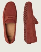 BOSS BLACK Mocasini Noel | piele întoarsă