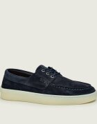 BOSS BLACK Mocasini Randal | piele întoarsă
