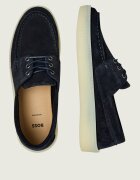 BOSS BLACK Mocasini Randal | piele întoarsă