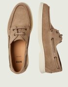 BOSS BLACK Mocasini Sienne | piele întoarsă