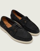 BOSS BLACK Mocasini Sienne | piele întoarsă