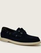 BOSS BLACK Mocasini Sienne | piele întoarsă