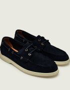 BOSS BLACK Mocasini Sienne | piele întoarsă