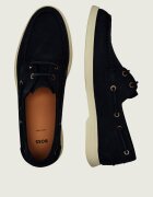 BOSS BLACK Mocasini Sienne | piele întoarsă