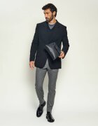 BOSS BLACK Pantaloni chino C-Kane1-RDS-BH | regular fit cu adaos de lână