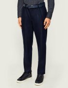 BOSS BLACK Pantaloni P-Perin-J-RDS-WG-254 | Tapered fit cu adaos de lână