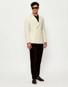BOSS BLACK Pantaloni SB-SUIT-Trous-252_DB | Boss x David Beckham | regular fit | catifea reiată