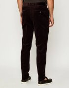 BOSS BLACK Pantaloni SB-SUIT-Trous-252_DB | Boss x David Beckham | regular fit | catifea reiată
