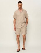 BOSS BLACK Pantaloni scurți de pijama Fresh | Regular Fit | cu adaos de in