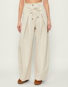 BOSS BLACK Pantaloni Tamoura-W | Relaxed fit | cu adaos de in