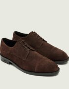BOSS BLACK Pantofi derby Tayil_Derb_sdct | piele întoarsă