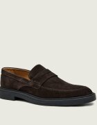 BOSS BLACK Pantofi loafer Calev | piele întoarsă