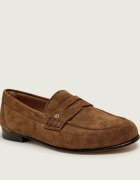 BOSS BLACK Pantofi loafer Jadey_Mocc_SDBB | piele întoarsă