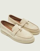BOSS BLACK Pantofi loafer Sienne_LoafW_sdhw | piele întoarsă