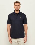 BOSS BLACK Polo C-Parris 248 Boss x Aston Martin | Regular Fit | z dodatkiem lnu