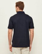 BOSS BLACK Polo C-Parris 248 Boss x Aston Martin | Regular Fit | z dodatkiem lnu