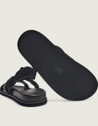 BOSS BLACK Sandale Freyah | piele întoarsă