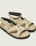 BOSS BLACK Sandale Freyah | piele întoarsă