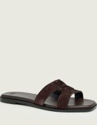 BOSS BLACK Șlapi Charlize_SaMu10_SBHF | piele întoarsă