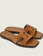 BOSS BLACK Șlapi Charlize_SaMu10_SBHF | piele întoarsă