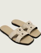 BOSS BLACK Șlapi Charlize_SaMu10_SBHF | piele întoarsă