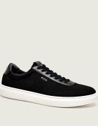 BOSS BLACK Sneakers Kieran_Tenn_knal cu adaos de piele