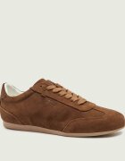 BOSS BLACK Sneakers Solenne_Tenn_sd | piele întoarsă