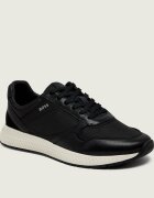BOSS BLACK Sneakers Titanium_Runn_buny cu adaos de piele