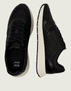 BOSS BLACK Sneakers Titanium_Runn_buny cu adaos de piele