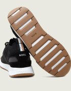 BOSS BLACK Sneakers Titanium_Runn_knst_N cu adaos de piele