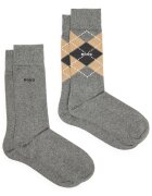 BOSS BLACK Șosete 2-pack 2P RS Argyle CC