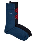BOSS BLACK Șosete 2-pack Argyle