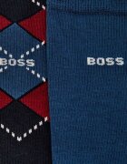 BOSS BLACK Șosete 2-pack Argyle