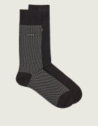 BOSS BLACK Șosete 2-pack RS Minipattern CC