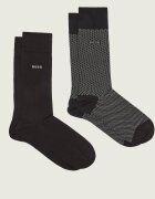 BOSS BLACK Șosete 2-pack RS Minipattern CC