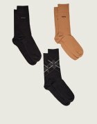 BOSS BLACK Șosete 3-pack Giftset ArgyleCC