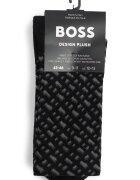 BOSS BLACK Șosete QS Rib Monogram CC
