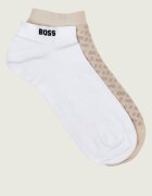BOSS BLACK Șosete/tălpici 2-pack Monogram