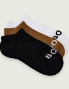 BOSS BLACK Șosete/tălpici 3 pack as-logo-cc-w