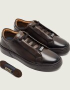 BOSS BLACK Teniși din piele Gary_Tenn_buamf