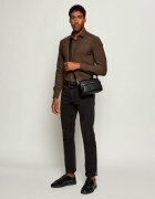 BOSS BLACK Teniși din piele Kieran_Tenn_pabnd