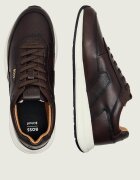 BOSS BLACK Teniși din piele Vinston_Runn_butb