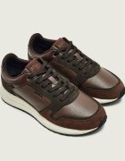 BOSS BLACK Teniși din piele Vinston_Runn_sdtbpl | piele întoarsă