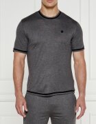 BOSS BLACK Top de pijama | Regular Fit cu adaos de mătase