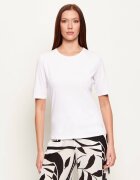 BOSS BLACK Tricou EVYTA | Slim Fit cu adaos de mătase