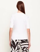 BOSS BLACK Tricou EVYTA | Slim Fit cu adaos de mătase