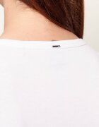 BOSS BLACK Tricou EVYTA | Slim Fit cu adaos de mătase
