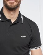 BOSS Green Polo Curved | Slim Fit | stretch