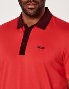 BOSS Green Polo Paule Rib | Slim Fit | stretch