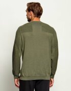 BOSS Green Pulover KN_Momentum-X CN | regular fit cu adaos de lână